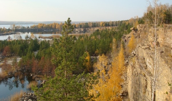 Голубой карьер Челябинск АМЗ