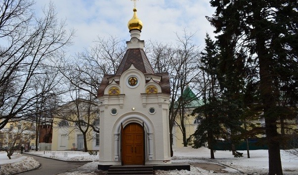 Часовня святого вознесения московская область химки фото Часовня на месте Спасо-Преображенского собора Нижегородского кре - Россия, Нижни