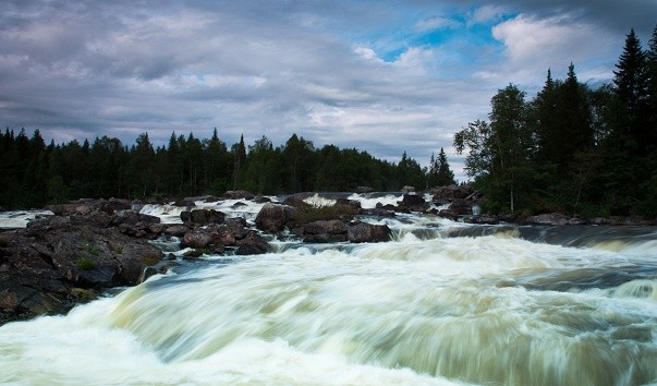 Водопад Паанаярви